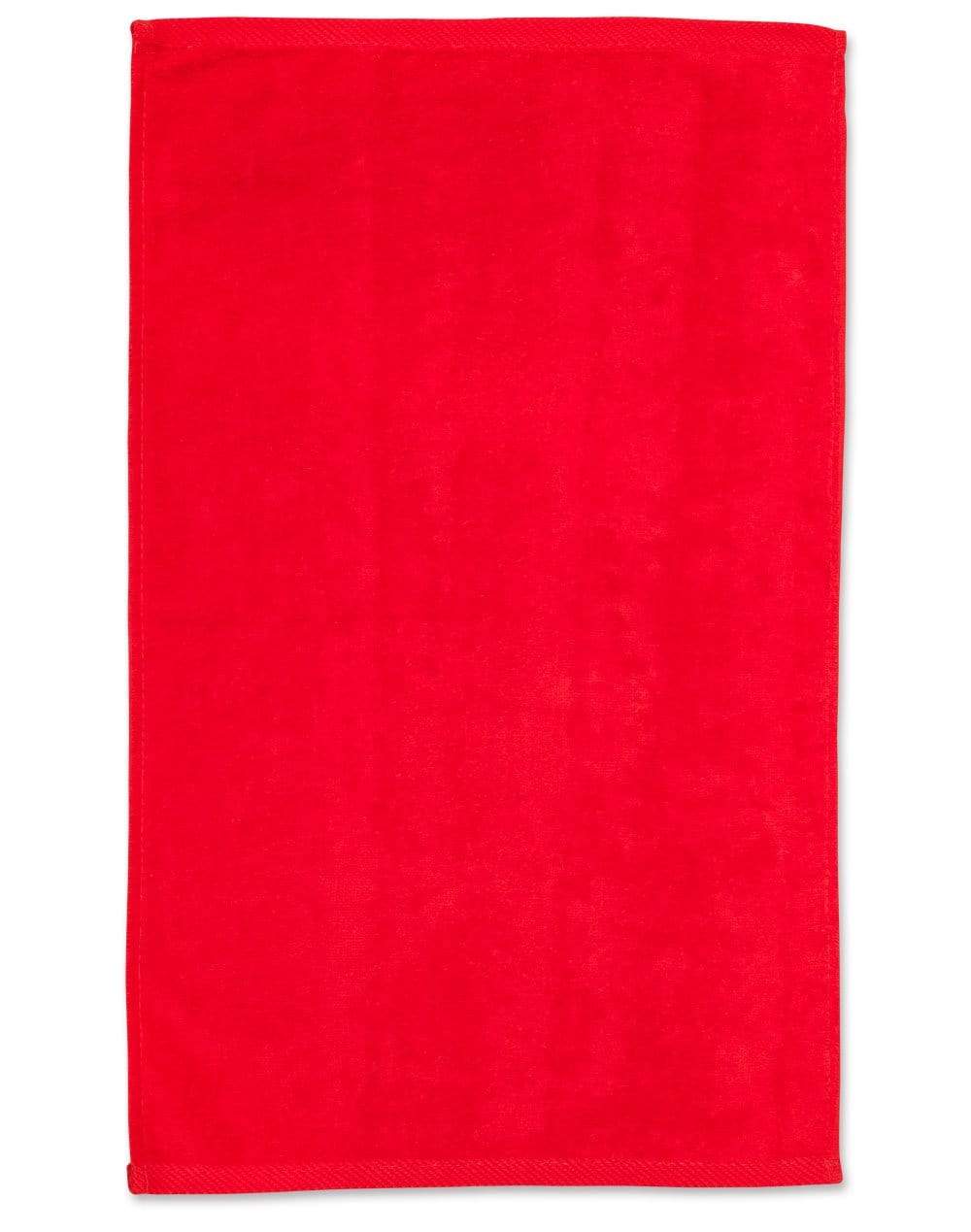 Australian Industrial Wear Work Wear Red / 38cm x 65cm GOLF TOWEL TW01